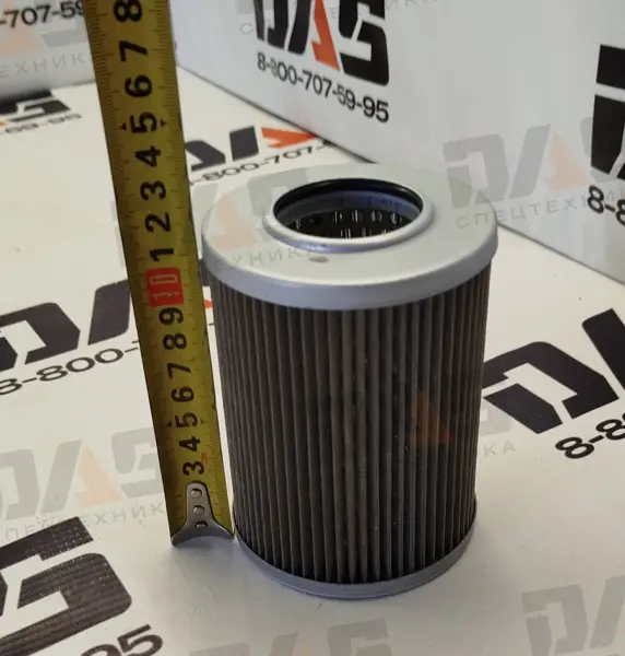 Фильтр-элемент трансмиссии ГМП (90х124) (с буртиком) SDLG LG936L, 956L, ZL-50GN