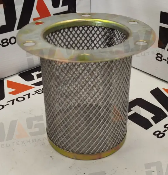 Фильтр сетчатый картера ГМП SDLG 956L (100х140мм, фланец 142мм)
