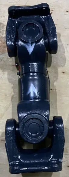 Вал карданный задний/средний CDM833 L=378-414мм, фланец - 92х77